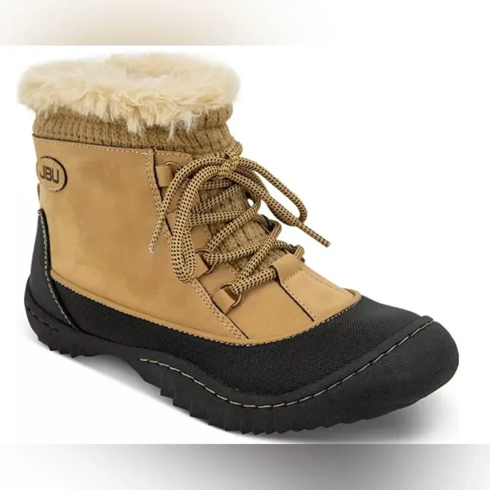 JBU Women's Jane Pull-On Waterproof Cold-Weather Boots 10M